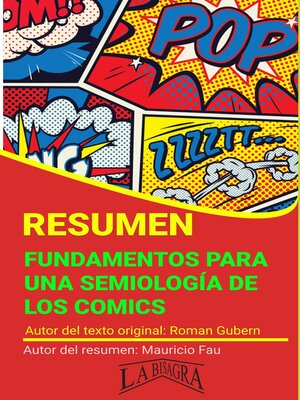 cover image of Resumen de Fundamentos Para una Semiología de los Comics